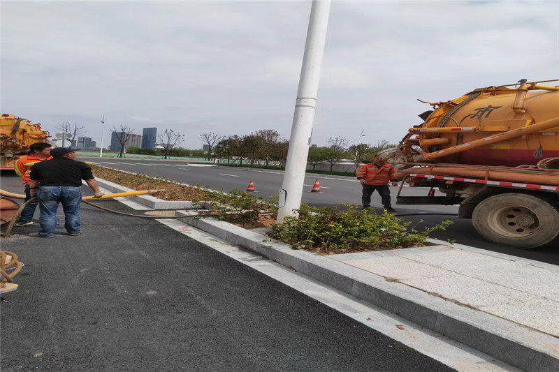 九所镇雨水管道清淤-污水管道清洗