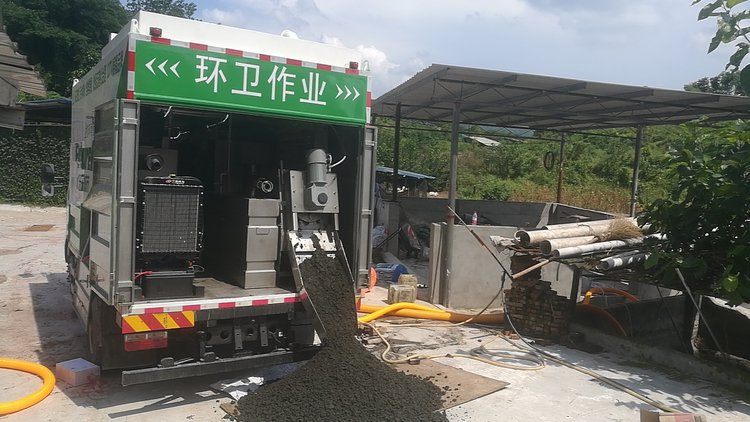 九所镇污泥干湿分离技术