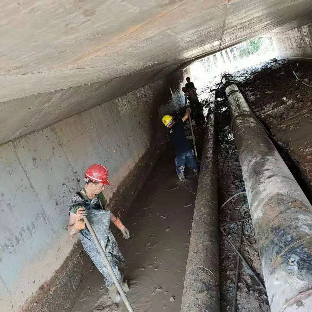 九所镇工业管道清淤